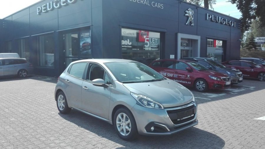 Peugeot 208, ACTIVE 1.2 PureTech 82k MAN5, barva šedá