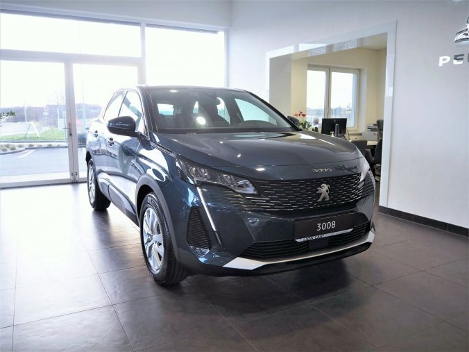 Peugeot 3008, ACTIVE PACK PureTech 130k EAT8, barva modrá