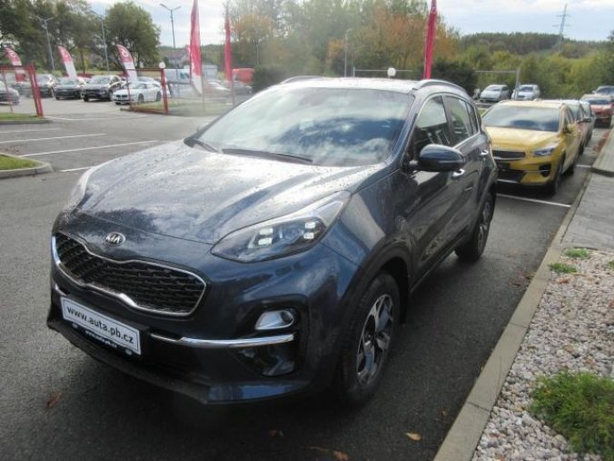 Kia Sportage, 1,6 GDi 4x2 TOP, barva modrá