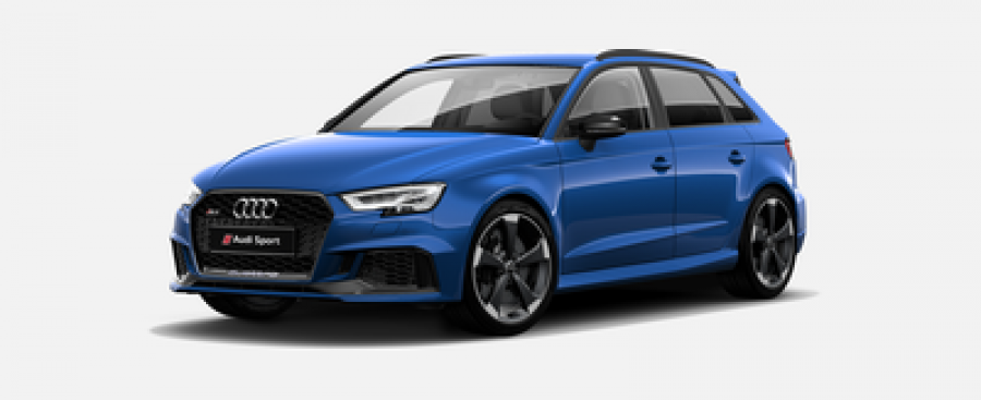 Audi A3, RS3 Spb 55 TFSI 294 kW q, barva modrá