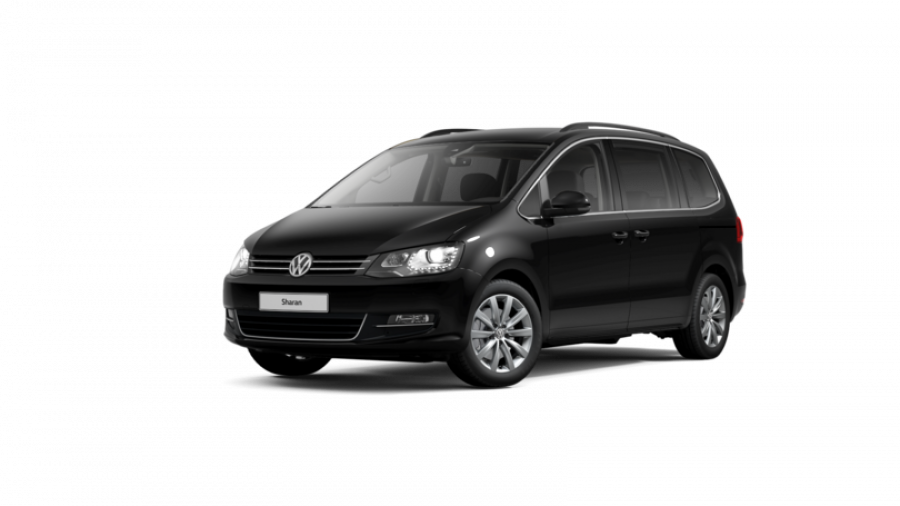 Volkswagen Sharan, 2,0 TDI 6DSG, barva černá