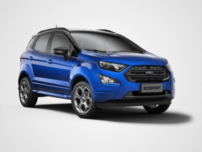 Ford EcoSport, 1.0 EcoBoost, barva modrá