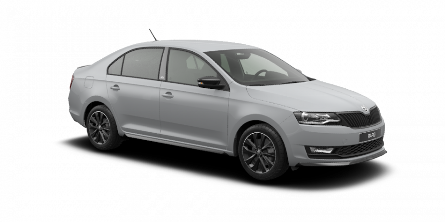 Škoda Rapid, 1,0 TSI 81 kW 6-stup. mech., barva šedá