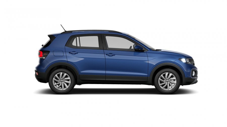 Volkswagen T-Cross, T-Cross Life 1,0 TSI 70 kW 5G, barva modrá