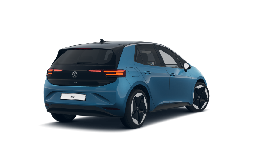 Volkswagen ID.3, ID.3 Pro S (4-místné)150 kW,77 kWh(2023), barva modrá