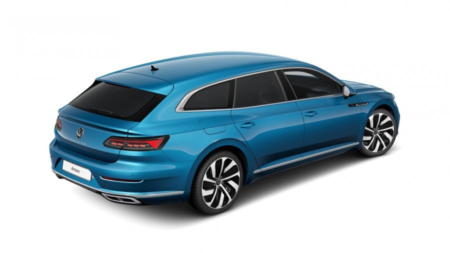 Volkswagen Arteon Shooting Brake, Arteon SB R-Line 2,0 TDI 7DSG, barva modrá