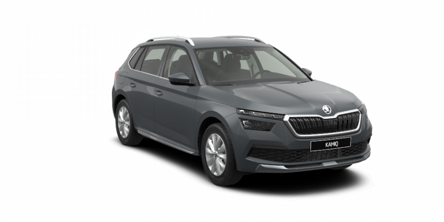 Škoda Kamiq, 1,0 TSI 85 kW 6-stup. mech., barva šedá