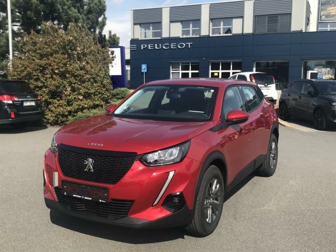 Peugeot 2008, 1.2 PureTech ACTIVE PACK 130k, barva červená