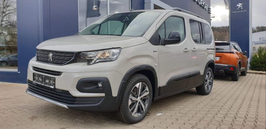 Peugeot Rifter, GT-LINE 1.2 130k EAT8 - poslední vůz, barva béžová