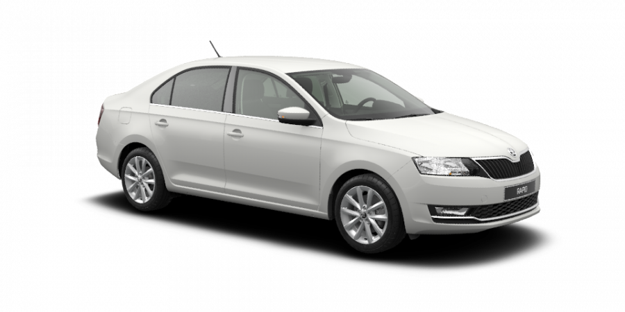 Škoda Rapid, 1,0 TSI 81 kW 6-stup. mech., barva bílá