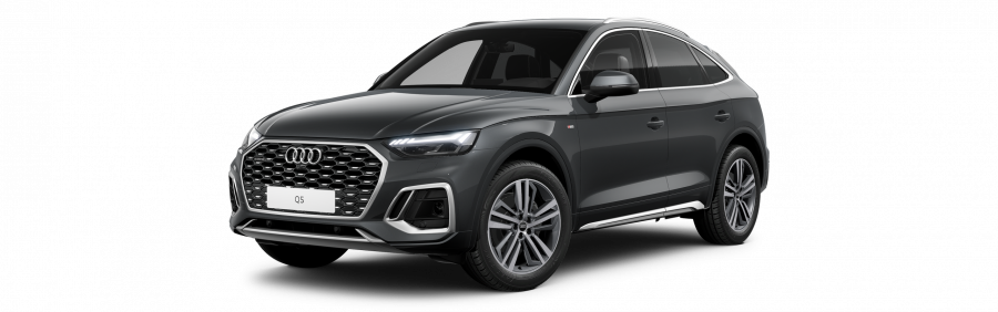 Audi Q5 Sportsback, Q5 SB S line 40 TDI 150kW quattro, barva šedá