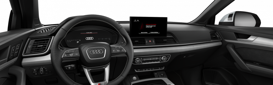 Audi Q5 Sportsback, Q5 SB S line 40 TDI 150kW quattro, barva bílá