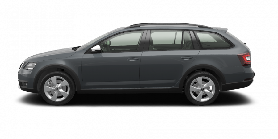 Škoda Octavia, 2,0 TDI 135 kW 7-speed automat. 4x4, barva šedá