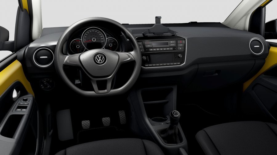 Volkswagen Up!, Black up! 1,0 MPI 5G, barva žlutá