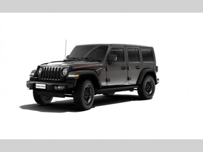 Jeep Wrangler, 2,0T 270 PS Rubicon Unlimited, barva šedá