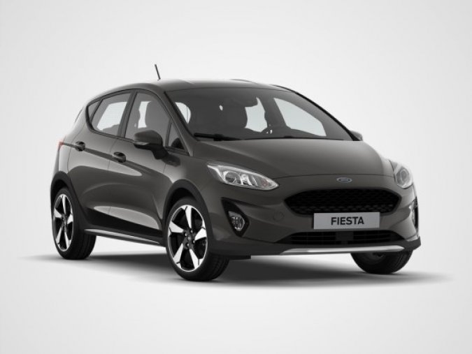 Ford Fiesta, 1.0 EcoBoost, barva šedá