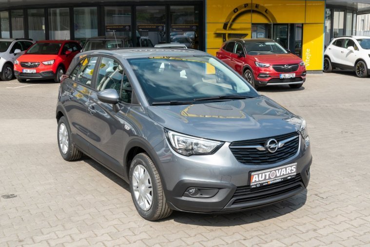 Opel Crossland X, 1,2 60kW/81k MT5 SMILE, barva šedá