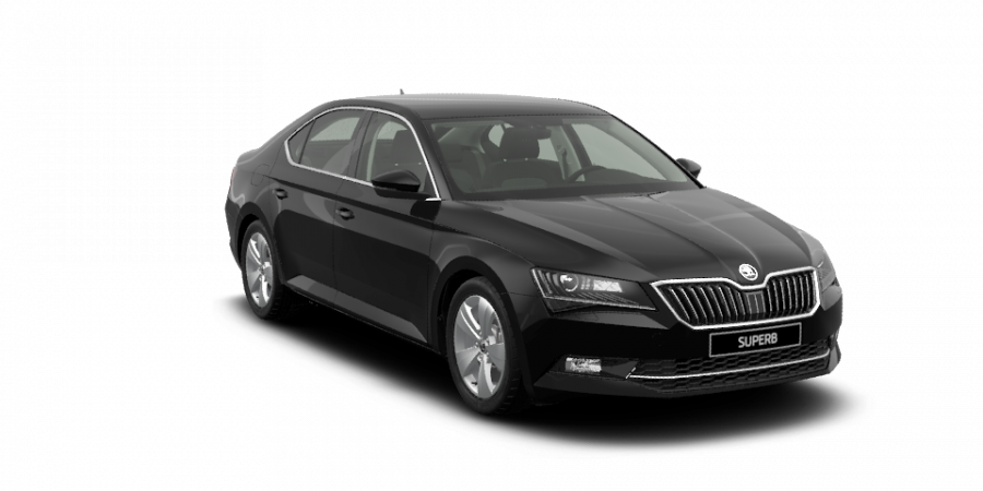 Škoda Superb, 2,0 TDI 110 kW 7-stup. automat., barva černá