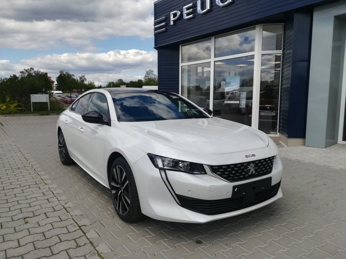 Peugeot 508, GT 2,0 BlueHDI 180k EAT8, barva bílá