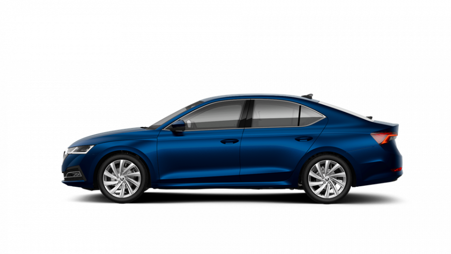 Škoda Octavia, 1,5 TSI 110 kW 7-stup. automat., barva modrá