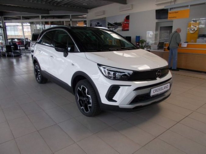 Opel Crossland X, Elegance F 12 XHT (96kW / 130H, barva bílá