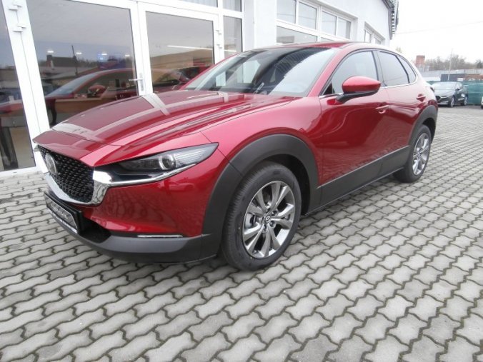 Mazda CX-30, 2,0i X180 PS, barva červená