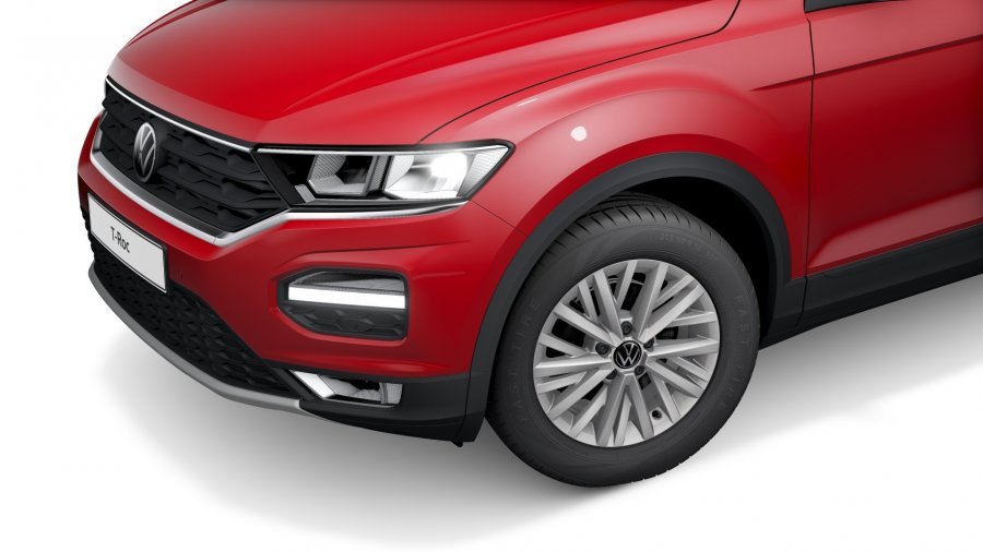 Volkswagen T-Roc, T-Roc Design 1,0 TSI 6G, barva červená