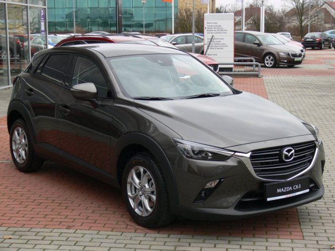 Mazda CX-3, 2.0 Skyactiv G121 + NAVI, barva šedá