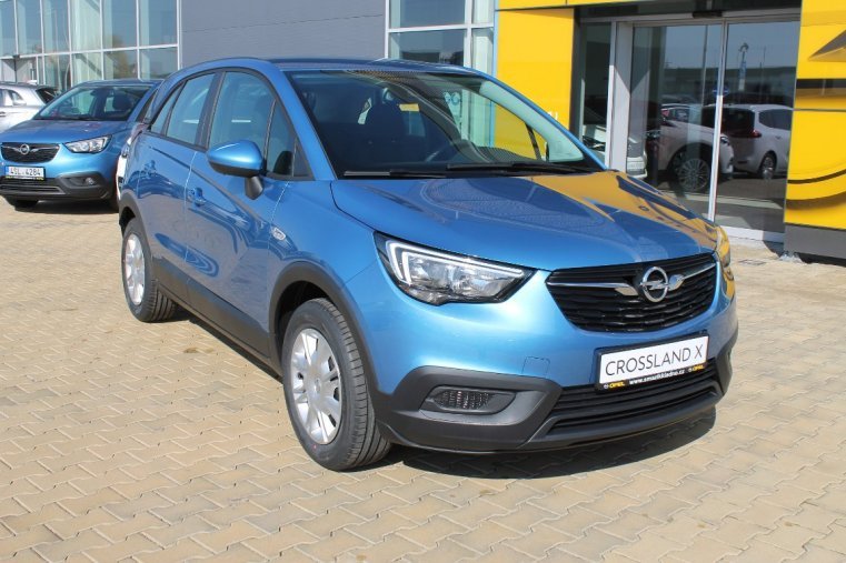 Opel Crossland X, Smile 1,2 (60kW/81k) MT5, barva modrá