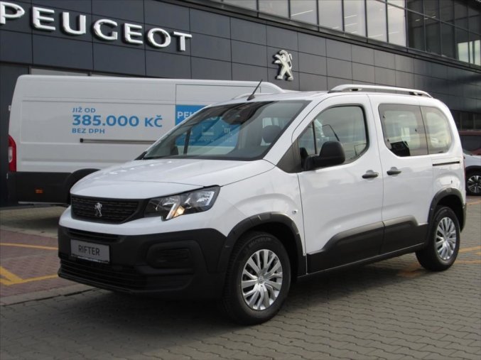 Peugeot Rifter, 1.2 PureTech 110k MAN6 Active, barva bílá