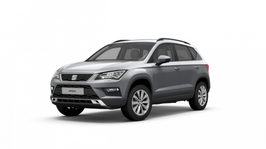 Seat Ateca, Style 1,5 TSI 150k 6M, barva stříbrná