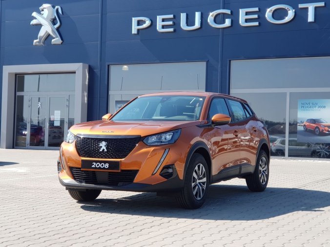 Peugeot 2008, ACTIVE 1.2 PureTech 100 S&S MAN6, barva oranžová