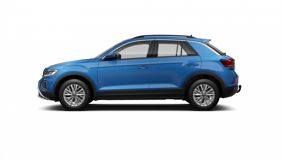 Volkswagen T-Roc, T-Roc Life 1,0 TSI 81kW 6G, barva modrá