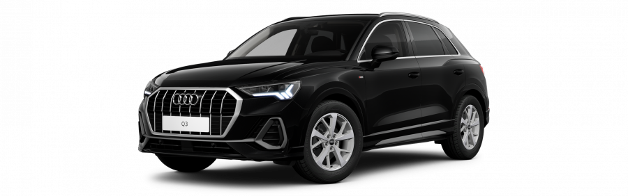 Audi Q3, Q3 S line 35 TFSI 110kW, barva černá