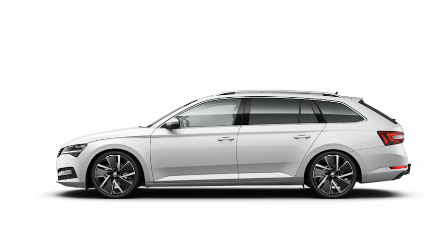 Škoda Superb, 2,0 TDI 147 kW 7-stup. automat. 4x4, barva bílá