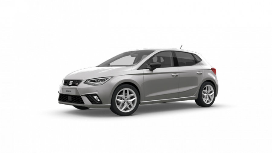 Seat Ibiza, FR 1.0 TSI 115k, barva stříbrná