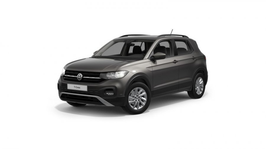 Volkswagen T-Cross, Life 1,0 TSI 85 kW 7DSG, barva šedá