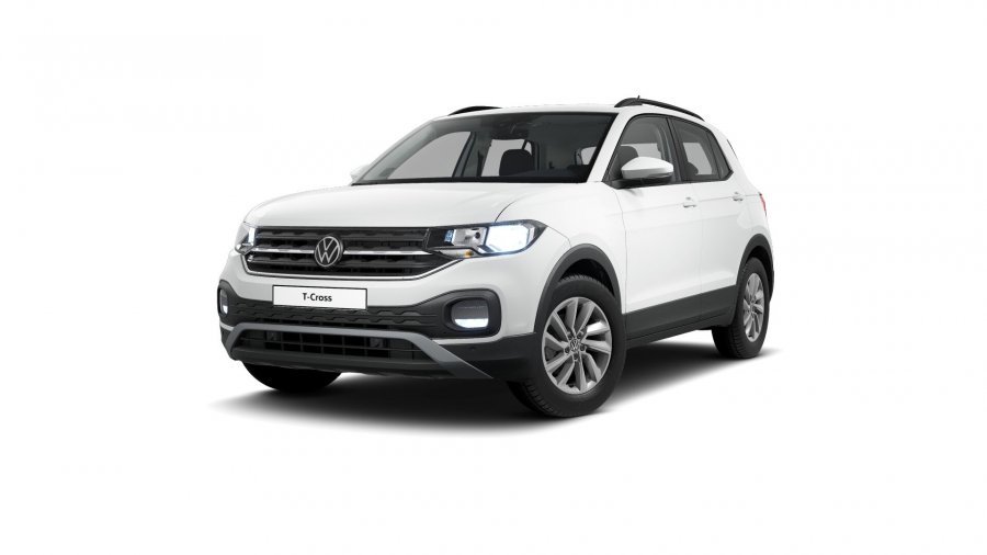 Volkswagen T-Cross, T-Cross Life 1,0 TSI 81 kW 6G, barva bílá