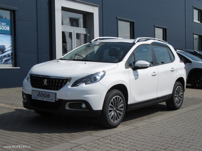 Peugeot 2008, ACTIVE 1.2 PureTech 82 S&S MAN, barva bílá