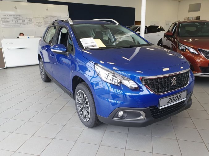 Peugeot 2008, ACTIVE 1.2 PureTech 130 S&S MAN6, barva modrá