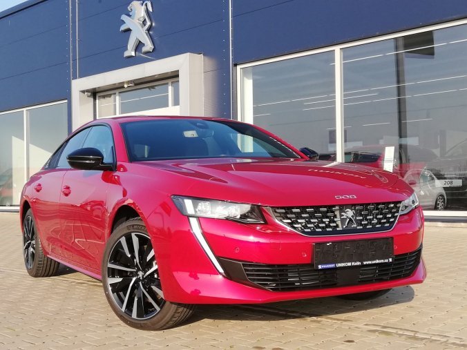 Peugeot 508, GT 225k EAT8, barva červená