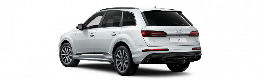 Audi Q7, Q7 S line 50 TDI quattro, barva bílá