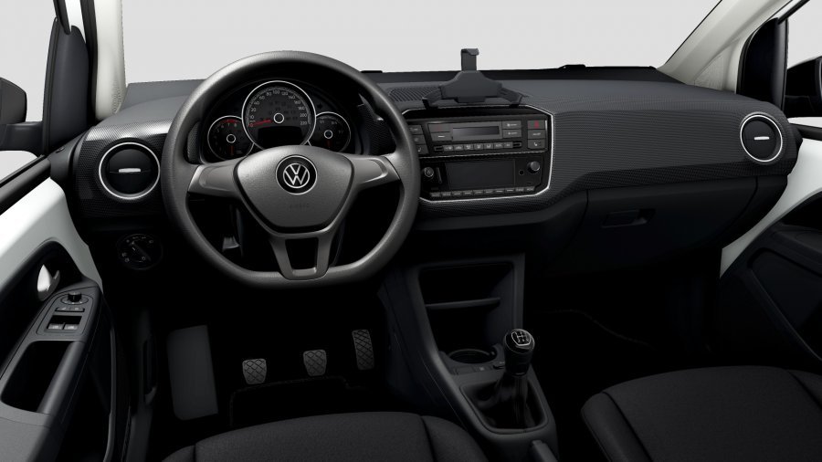 Volkswagen Up!, Black up! 1,0 MPI 5G, barva bílá