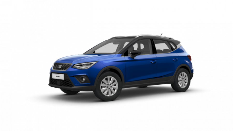 Seat Arona, Xcellence 1.0 TSI 115k, barva modrá