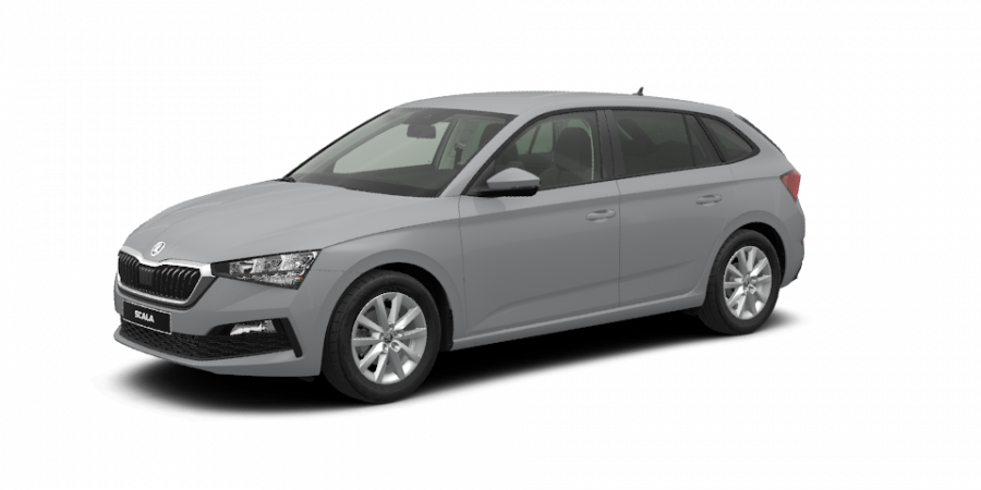 Škoda Scala, 1,0 TSI 85 kW 6-stup. mech., barva šedá