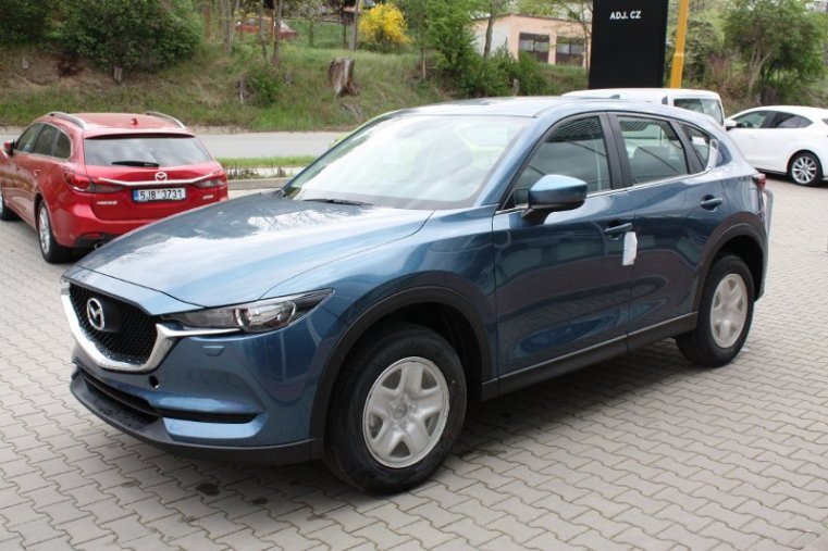 Mazda CX-5, SKYACTIV-G, barva modrá