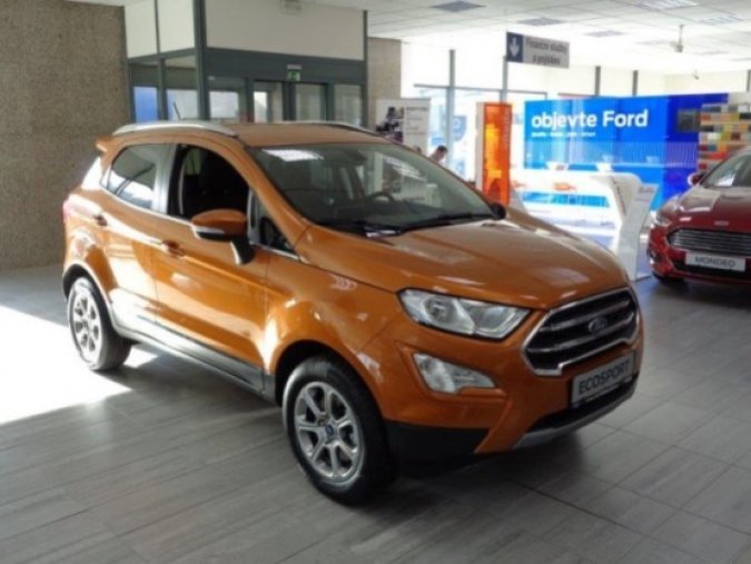 Ford EcoSport, 1.0 EcoBoost, barva oranžová