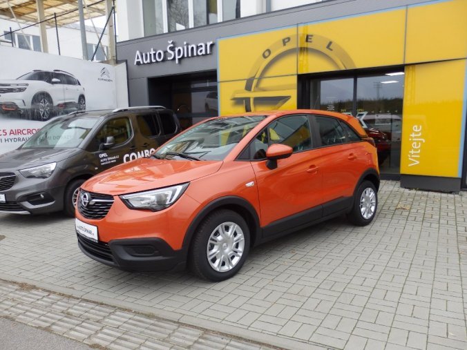 Opel Crossland X, Smile 1,2i 61kW/80k, barva oranžová