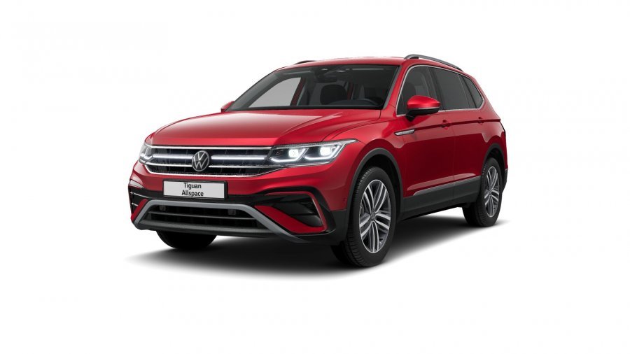 Volkswagen Tiguan Allspace, Allspace Elegance 2,0 TDI 147 kW 4M 7DSG, barva červená