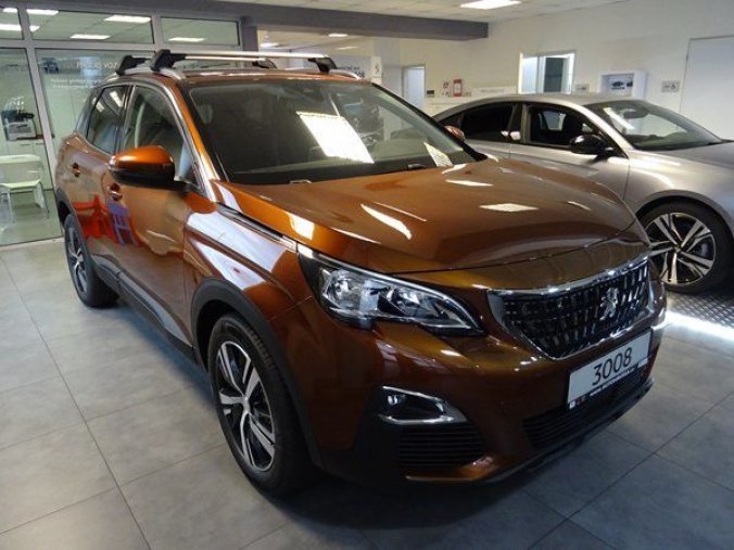 Peugeot 3008, ACTIVE 1.2 PureTech 130k S&S EAT8, barva oranžová